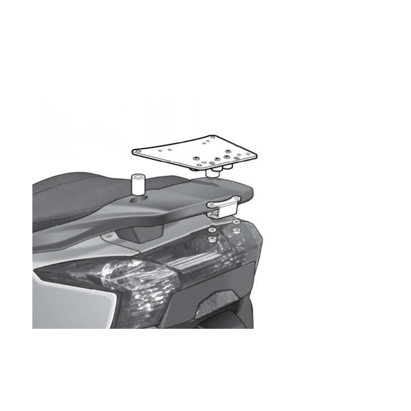 Montagesatz Top Master SHAD für KYMCO Downtown 125 2009-2015, KYMCO Downtown 300 2009-2015