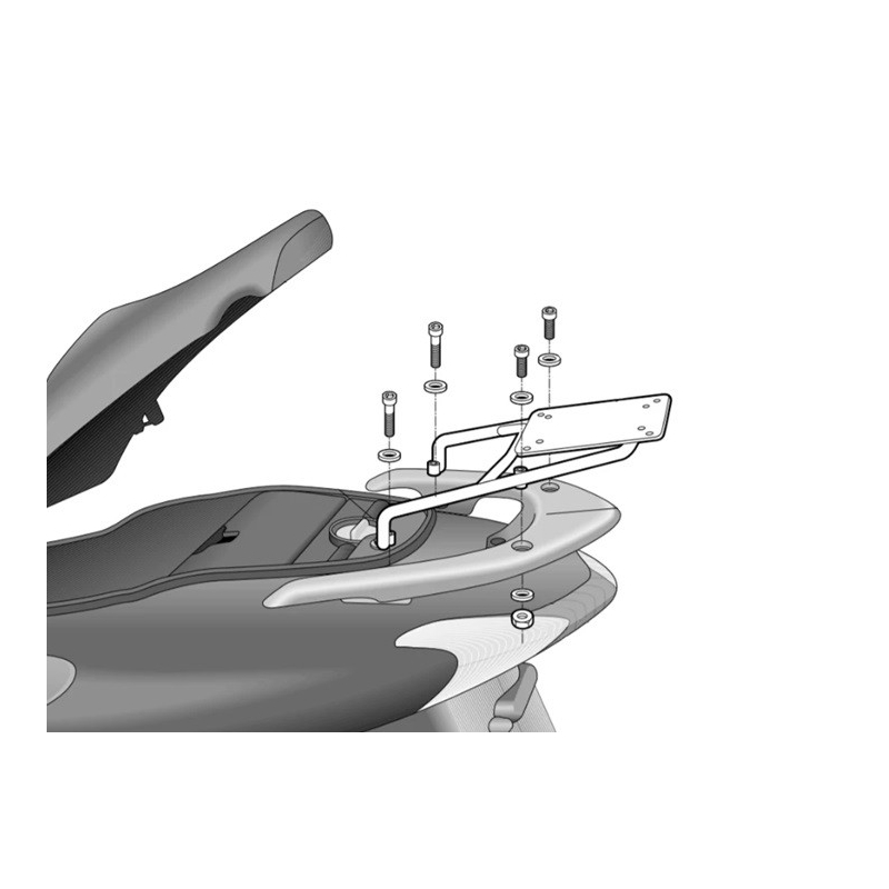 Montagesatz Top Master SHAD für HONDA Dylan 125 2002-2008, HONDA Dylan 150 2002-2008