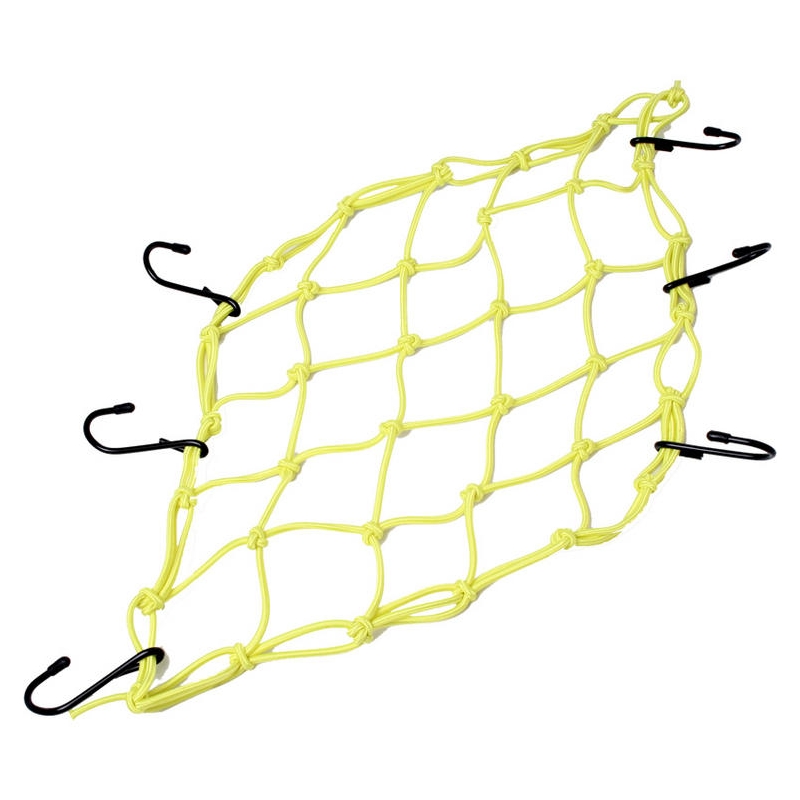 Motorradnetz - Spinne - fluo gelb