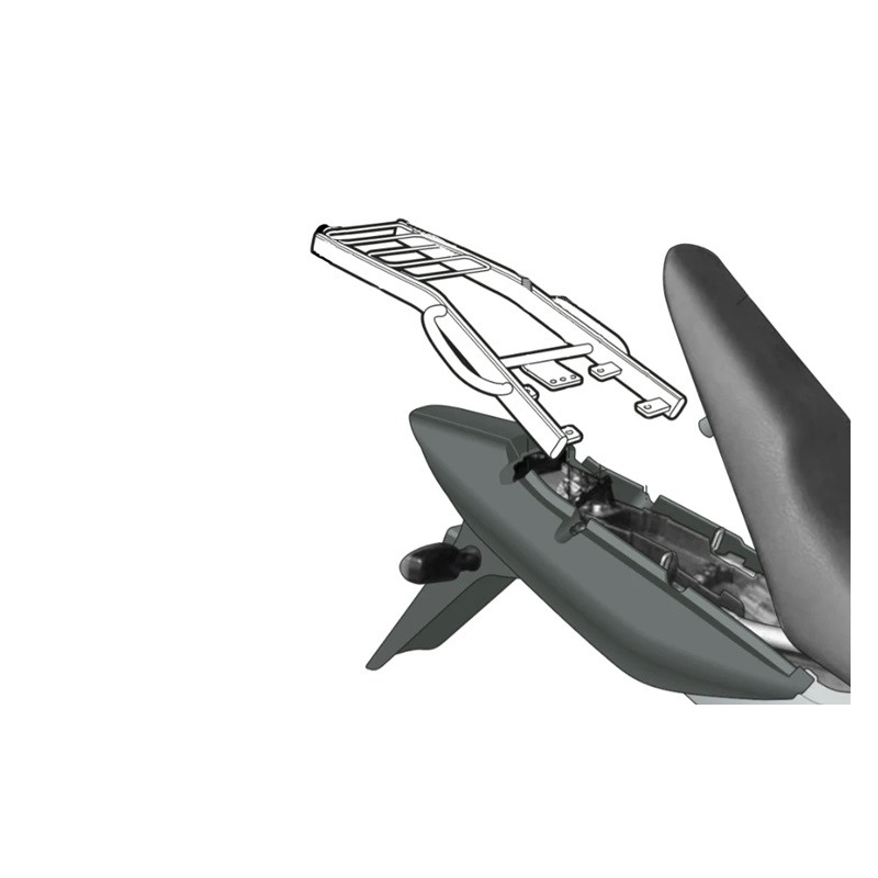Montagesatz Top Master SHAD für HONDA CBF 250 2004-2008