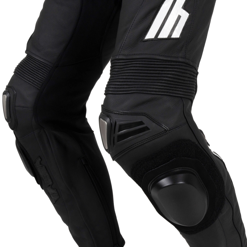 RSA Imola 2.1 schwarz-weißer Motorrad-Lederoverall