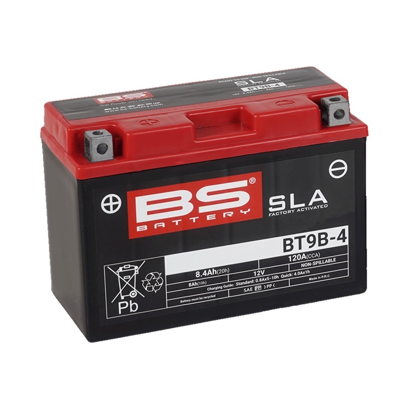 Werkaktivierte Motorradbatterie BS-BATTERY