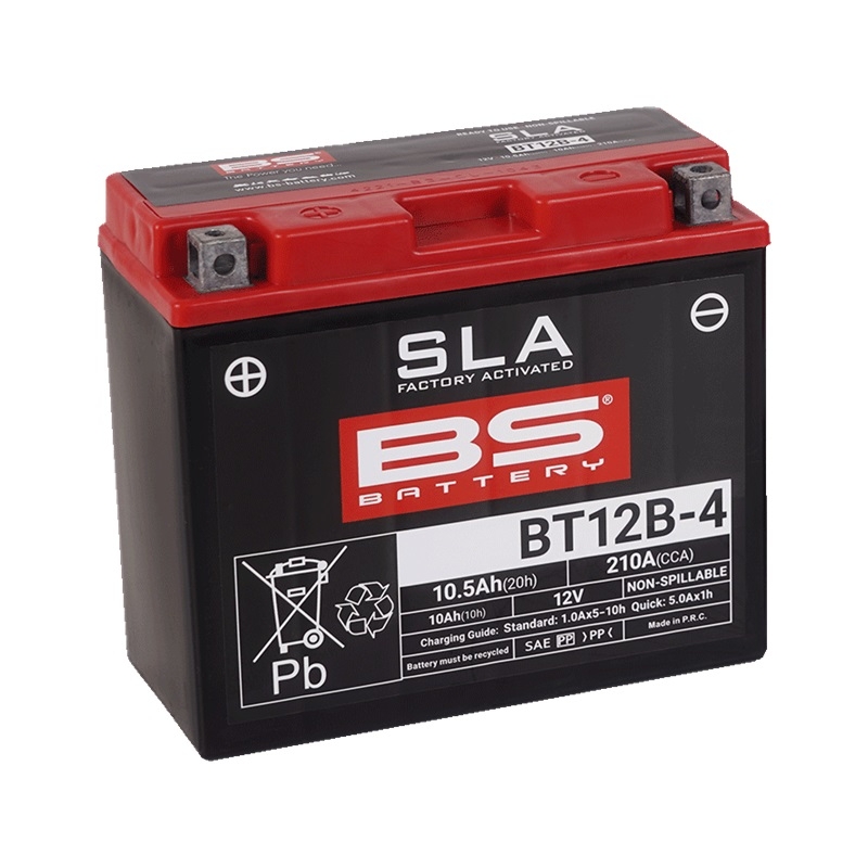 Werkaktivierte Motorradbatterie BS-BATTERY SLA