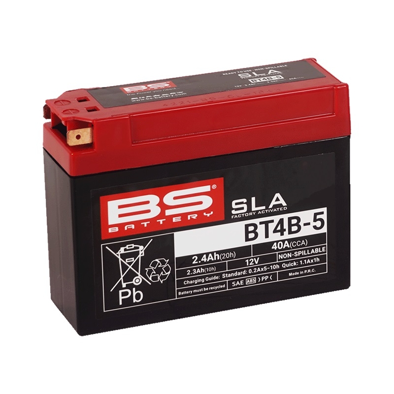 Werkaktivierte Motorradbatterie BS-BATTERY SLA