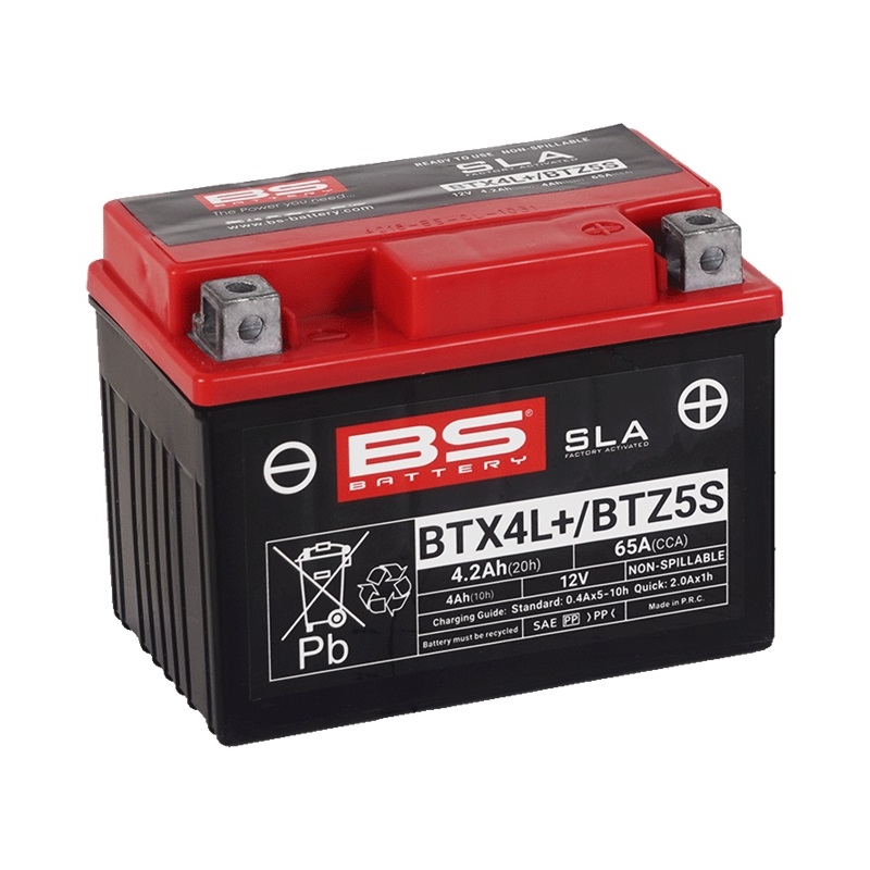 Werkaktivierte Motorradbatterie BS-BATTERY SLA