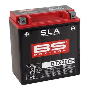 Werkaktivierte Motorradbatterie BS-BATTERY BTX20CH (FA) (YTX20CH (FA)) SLA