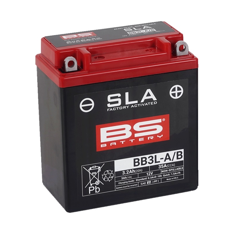 Werkaktivierte Motorradbatterie BS-BATTERY SLA