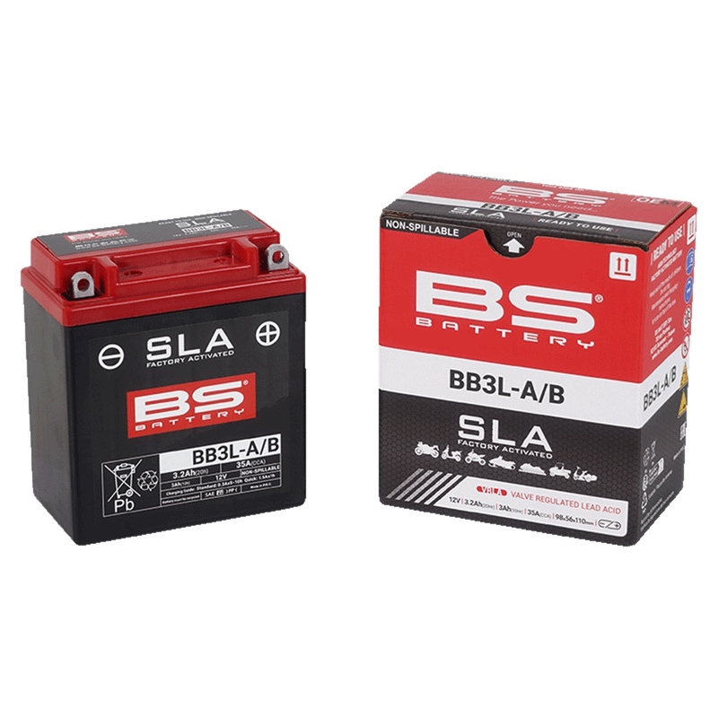 Werkaktivierte Motorradbatterie BS-BATTERY SLA