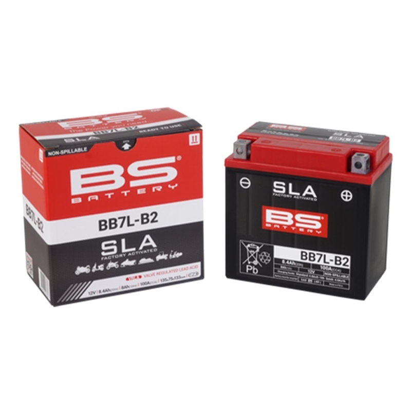 Werkaktivierte Motorradbatterie BS-BATTERY SLA
