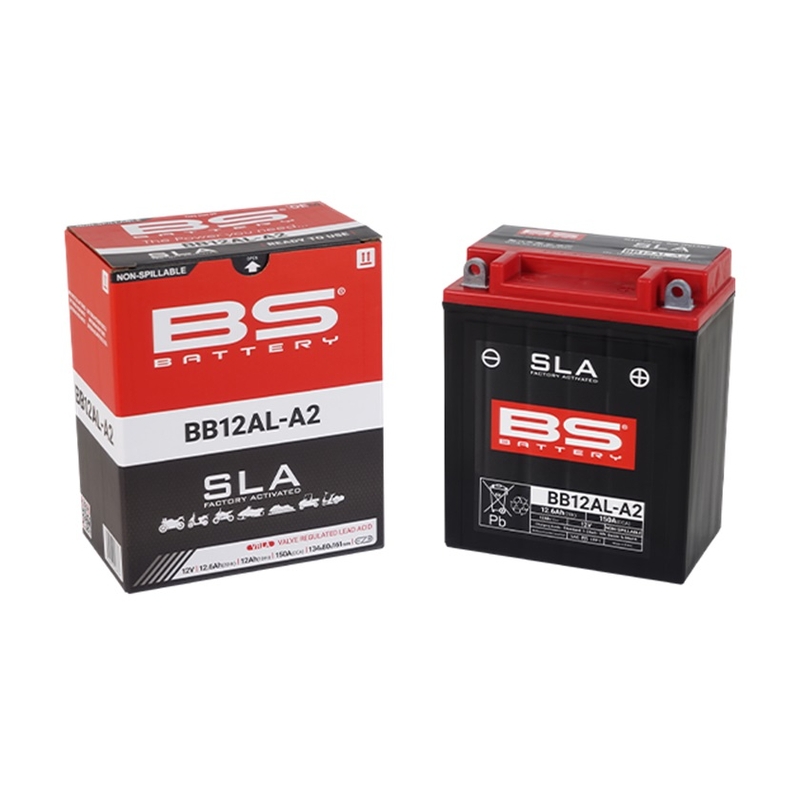 Werkaktivierte Motorradbatterie BS-BATTERY SLA