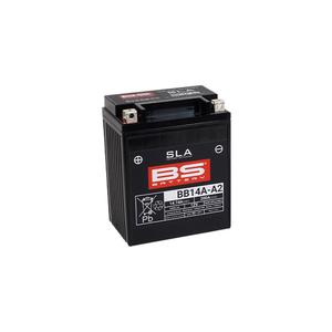 Werkaktivierte Motorradbatterie BS-BATTERY BB14A-A2 (FA) (YB14A-A2 (FA)) SLA