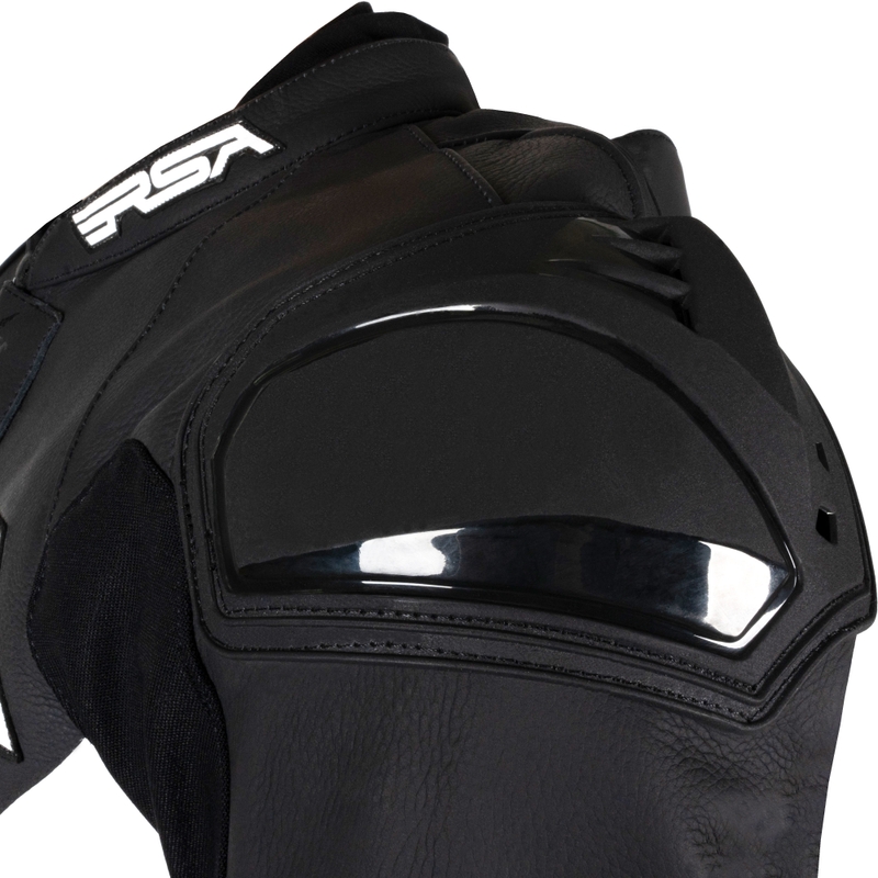 RSA Imola 2.1 schwarz-weißer Motorrad-Lederoverall