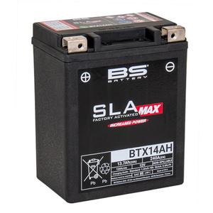 Werkaktivierte Motorradbatterie BS-BATTERY BTX14AH (FA) (YTX14AH (FA)) SLA MAX