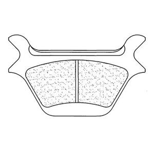 Bremsbeläge CL BRAKES 2370 RX3