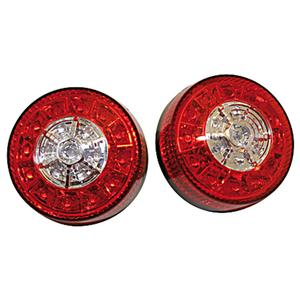 Highsider Smart LED 3-in-1 ATV Rücklicht Schwarz-Rot