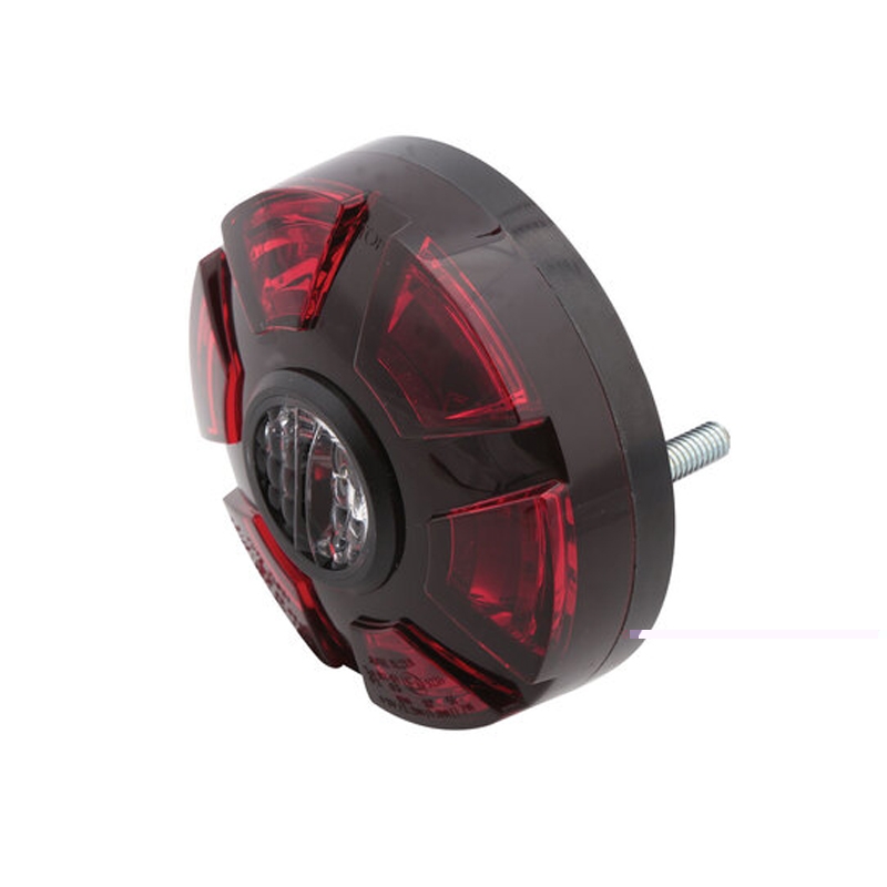 Highsider Smart ATV LED 3-in-1 Rücklicht, rot-schwarz