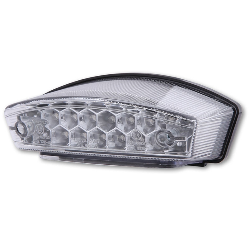 Highsider Smart Monster LED Motorrad Rücklicht schwarz