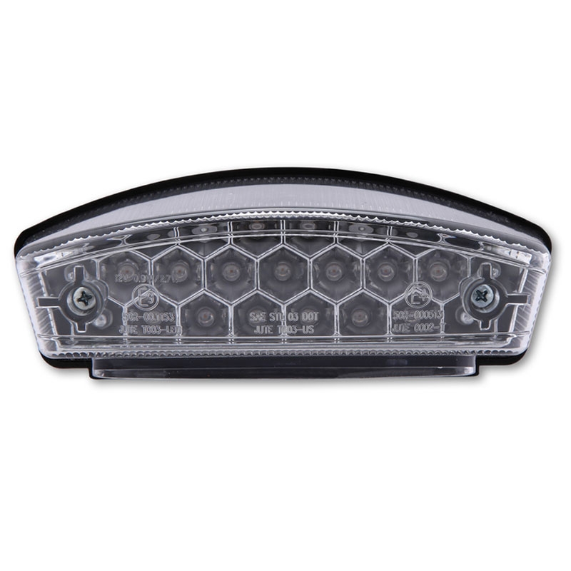 Highsider Smart Monster LED Motorrad Rücklicht schwarz