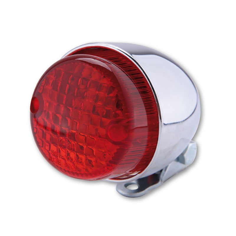 Highsider Smart Texas Motorrad Rücklicht chrom