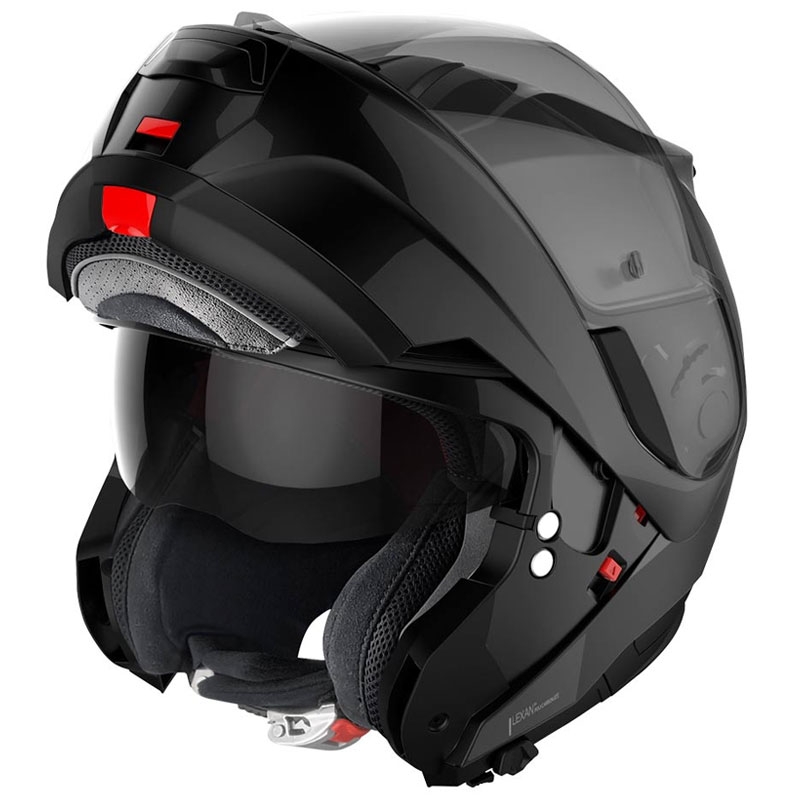Klapphelm Motorrad Nolan N100-6 Classic N-COM 3 schwarz