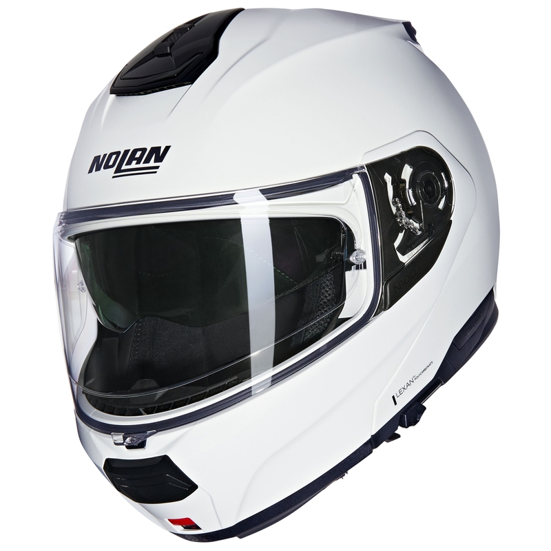 Klapphelm Motorrad Nolan N100-6 Classico N-COM 305 weiß