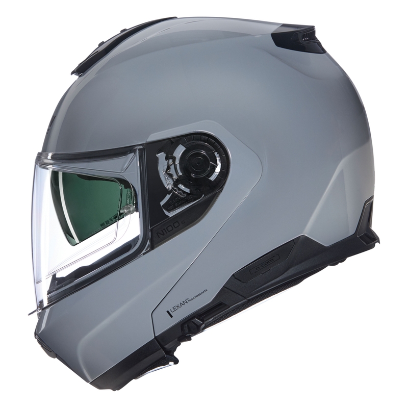 Klappbarer Motorradhelm Nolan N100-6 Classico N-COM 303 grau