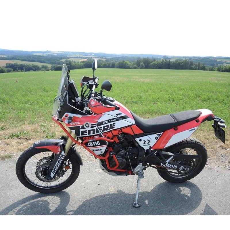 Motor Schutzrahmen RDMOTO rot (with protectors)