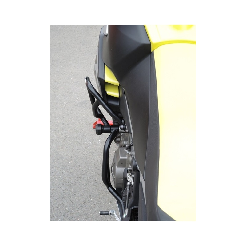 Motor Schutzrahmen RDMOTO schwarz (lower + upper frames with protectors)