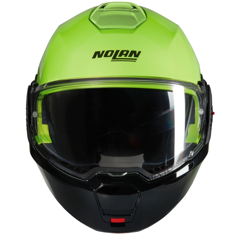Klapphelm Motorrad Nolan N120-1 Mivedi N-COM 329 grün-schwarz