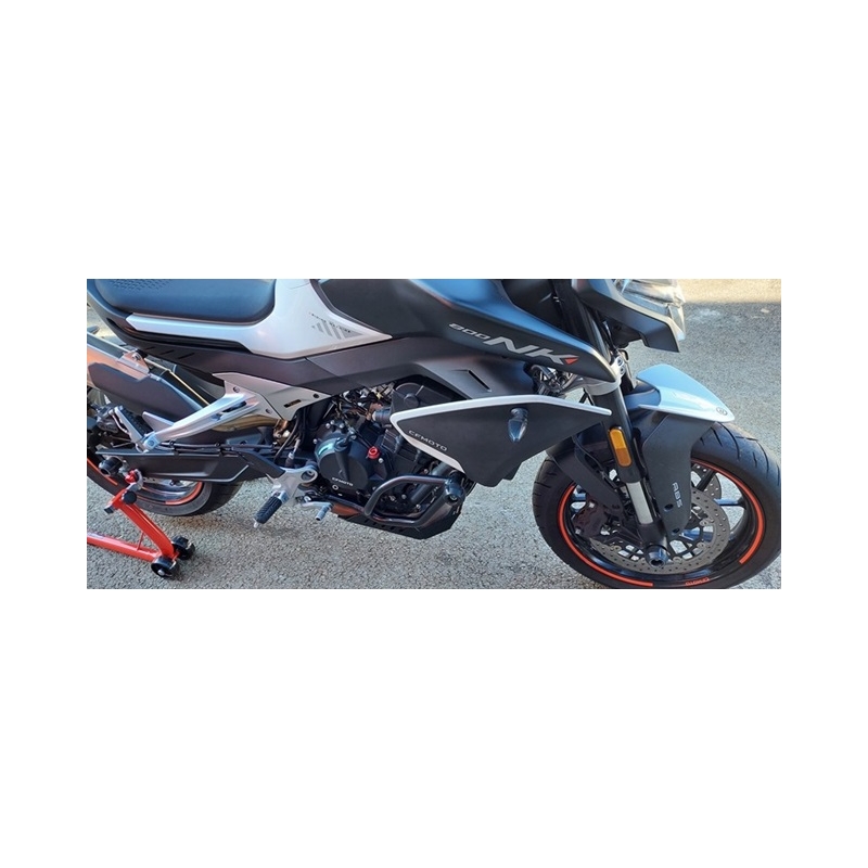 Motor Schutzrahmen RDMOTO schwarz (with protectors)