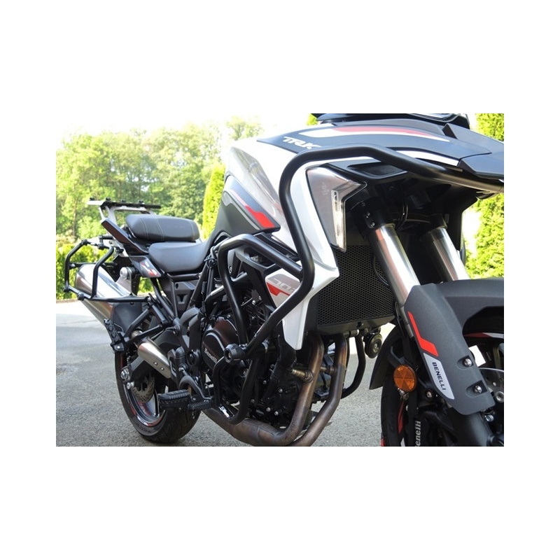 Motor Schutzrahmen RDMOTO schwarz (upper + lower frames with protectors)