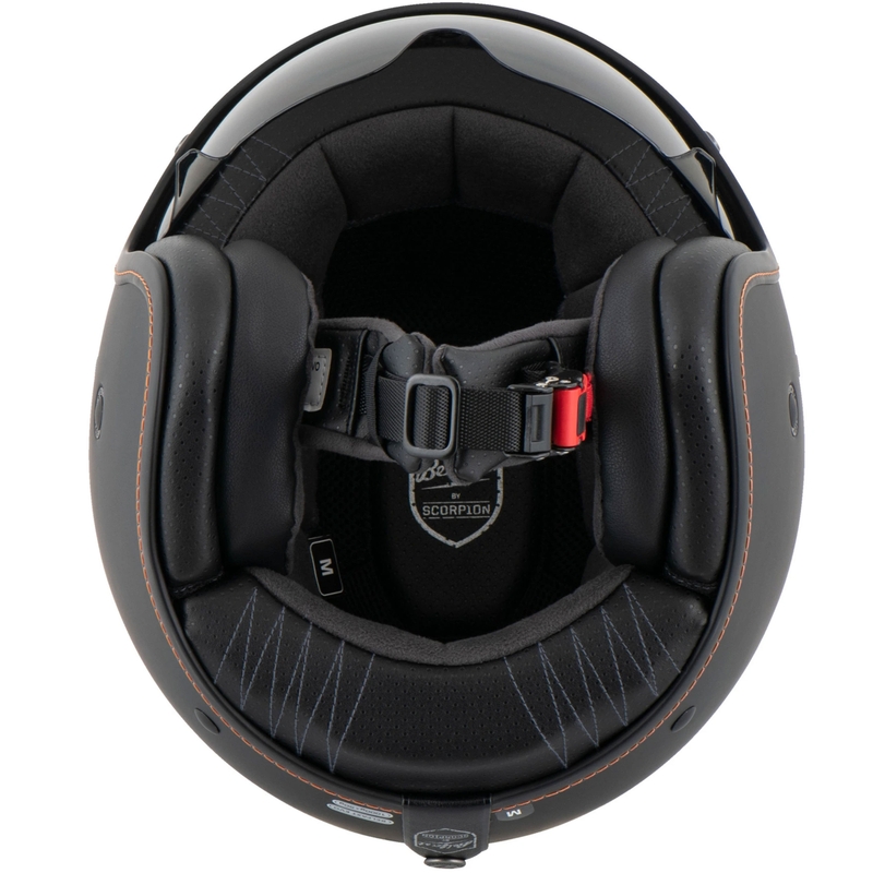 Offener Helm SCORPION BELFAST EVO Solid schwarz matt
