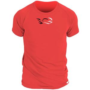 Funktions-T-Shirt nanosilver® Ride mit Silber rot