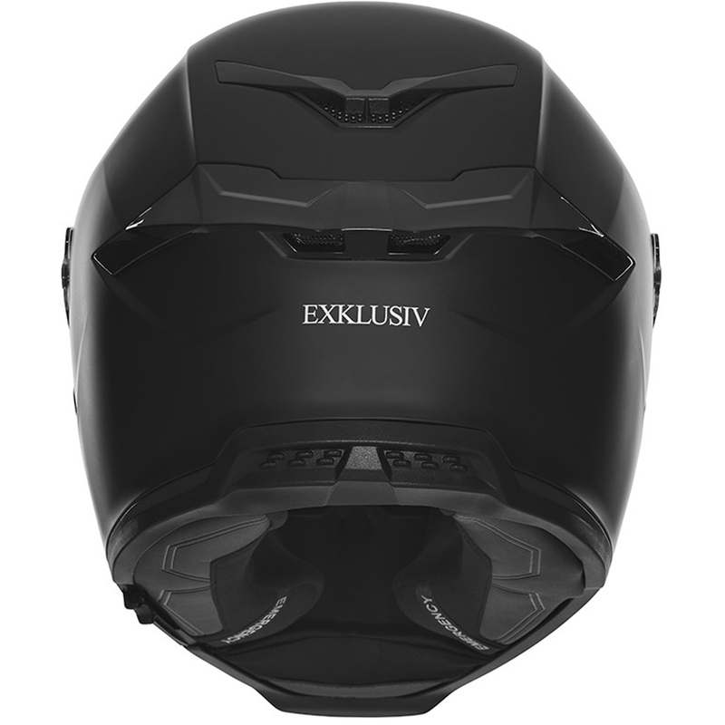 NOX Exlusiv Goliath Integralhelm Motorrad mattschwarz