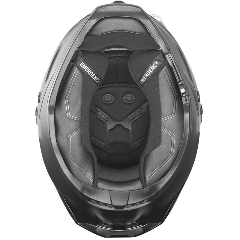 NOX Exlusiv Goliath Integralhelm Motorrad mattschwarz
