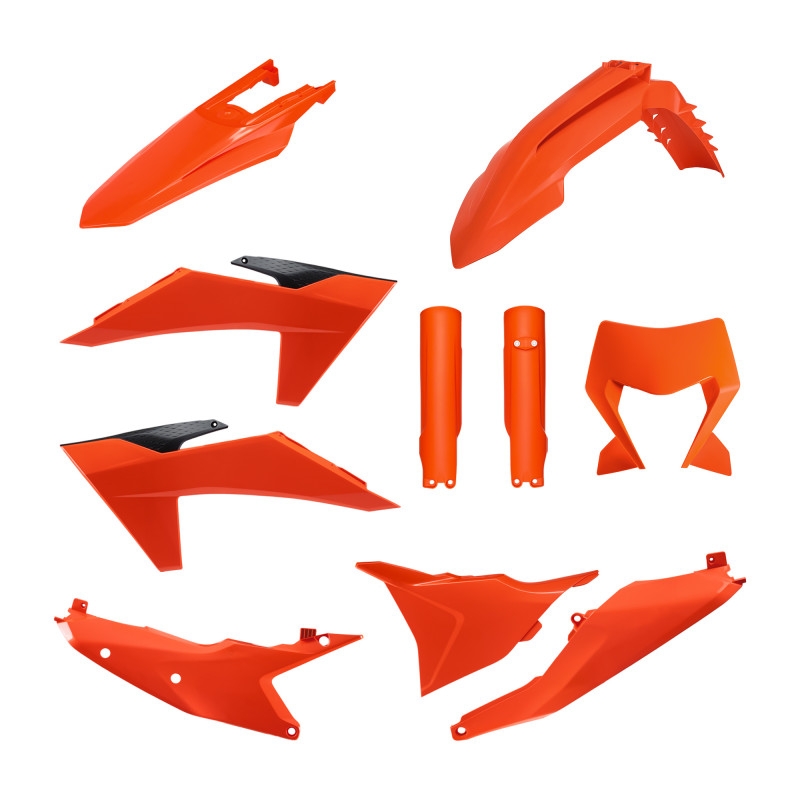 Satz Kunststoffteile POLISPORT orange