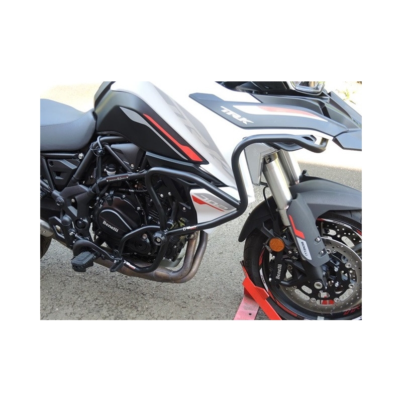 Motor Schutzrahmen RDMOTO schwarz (upper + lower frames with protectors)