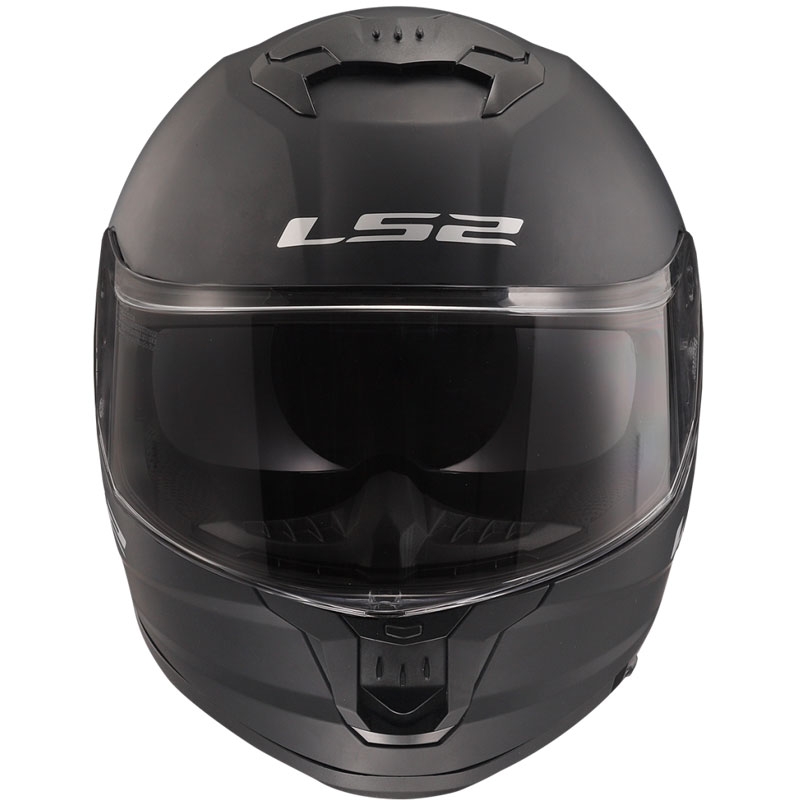 LS2 FF808 Stream II Integral Motorradhelm schwarz matt