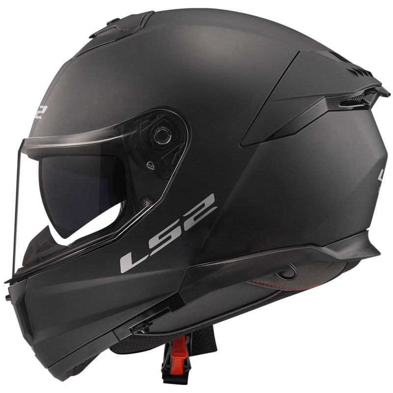 LS2 FF808 Stream II Integral Motorradhelm schwarz matt
