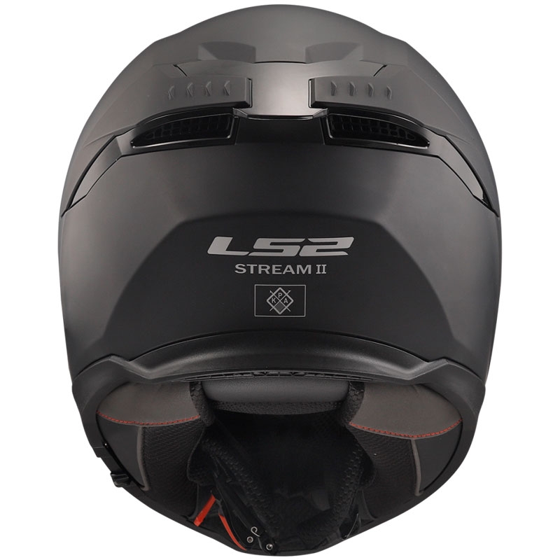 LS2 FF808 Stream II Integral Motorradhelm schwarz matt