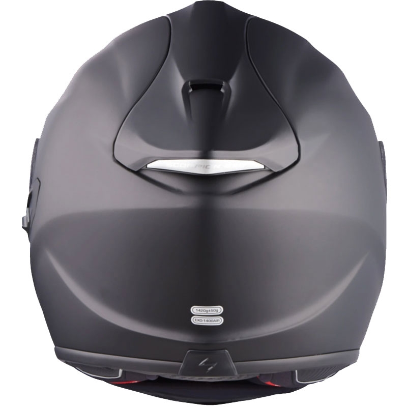 Integrierter Motorradhelm Scorpion EXO-1400 EVO II Air Solid mattschwarz Ausverkauf