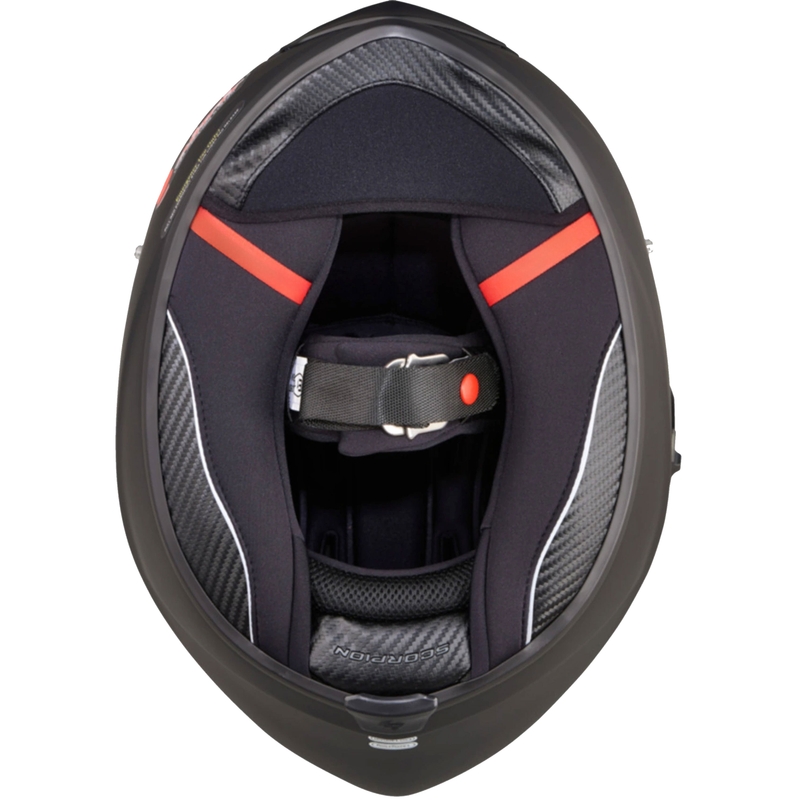 Integrierter Motorradhelm Scorpion EXO-1400 EVO II Air Solid mattschwarz Ausverkauf