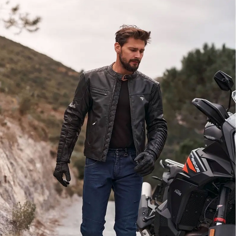 Shima Winchester 2.0 Motorradjacke schwarz