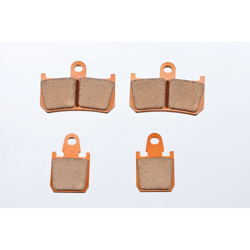 Bremsbeläge GOLDFREN S3 (1 set = 2pcs small, 2pcs large)