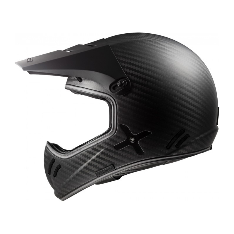 Motocross Helm LS2 MX471 Xtra Solid Carbon Ausverkauf