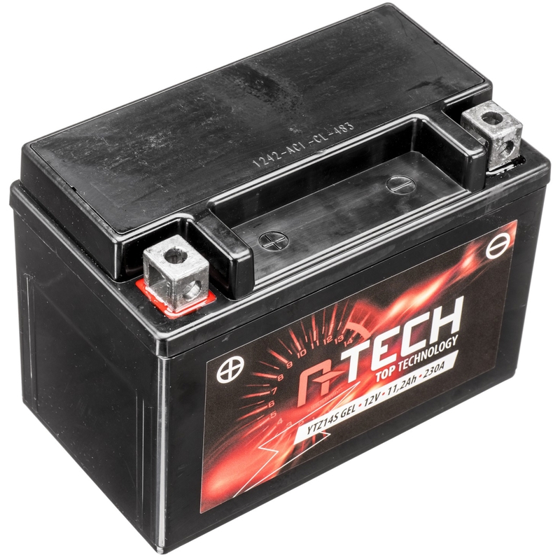 Gelbatterie A-TECH 12V, YTZ14S, 11,2Ah, 230A, wartungsfrei