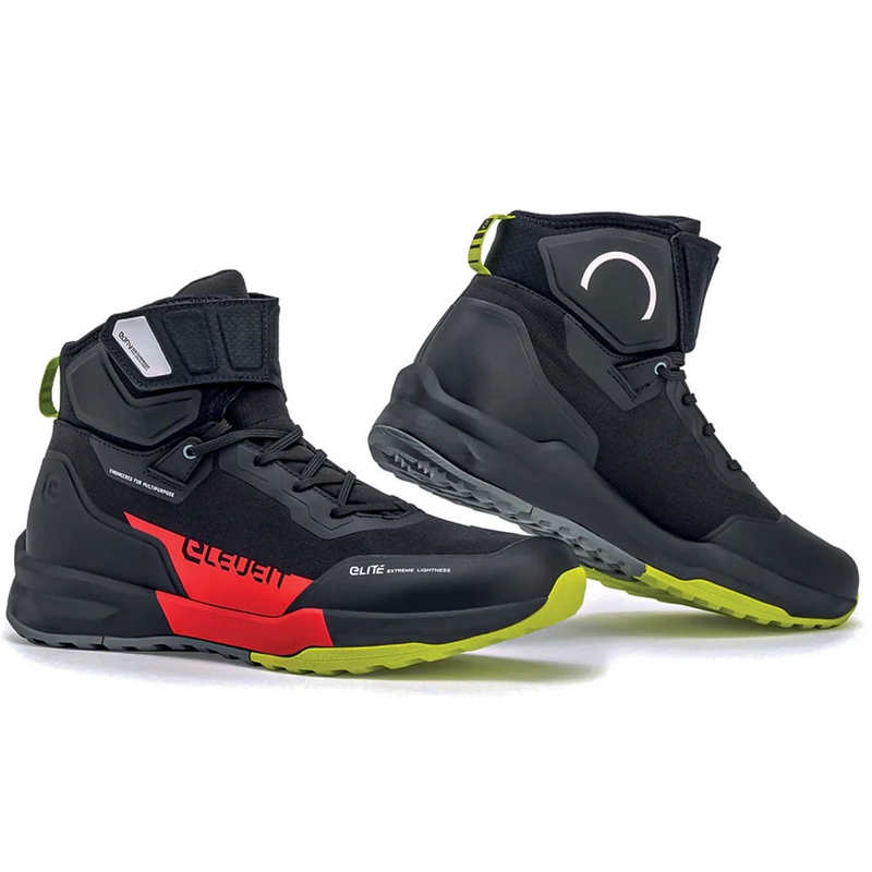 Eleveit STRATOS E-Dry Motorradstiefel schwarz-rot