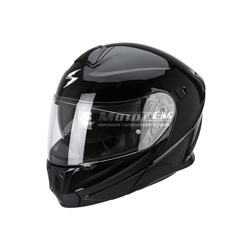 Motorradhelm Scorpion EXO-920 schwarz glänzend - Klasse II