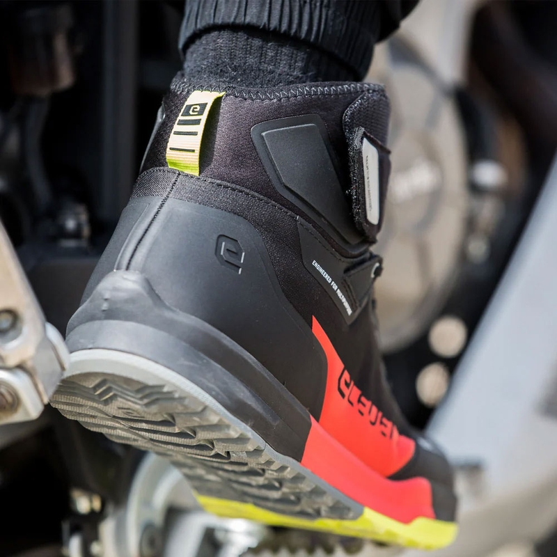Eleveit STRATOS E-Dry Motorradstiefel schwarz-rot