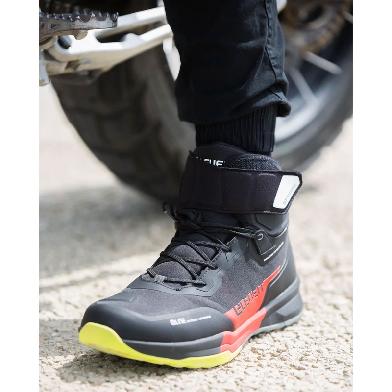 Eleveit STRATOS E-Dry Motorradstiefel schwarz-rot